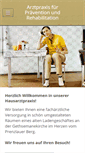 Mobile Screenshot of hausarztpraxis-berlin.de